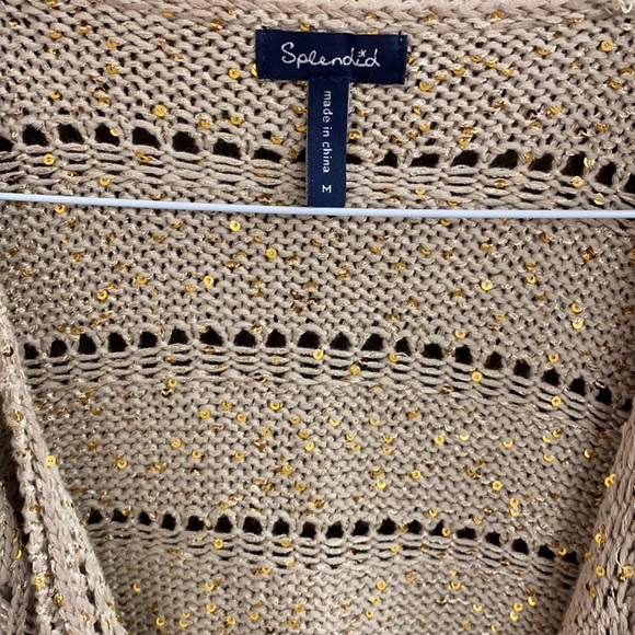 Splendid Sweater Cardigan Waterfall Style - Picture 9 of 9